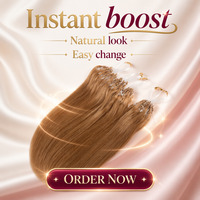 Extensions de cheveux humains Remy 100% vietnamiennes en micro-boucles, double trame, personnalisables avec logo, haute qualité, vente en gros