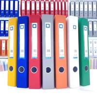 Bon prix fichier de bureau organisation rapide fichier de travail PP couvert Clip amovible Durable 2.0mm carton rigide 3 pouces Clip boîte fichier