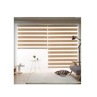 Rideau à rouleau Simple et luxueux de grande taille, stores à Double zèbre, stores à rouleau en tissu, stores de fenêtre