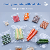 Rouleau d'étanchéité sous vide personnalisé texture gaufrée en nylon matériau co-extrudé pour emballage alimentaire 5m 15m sacs sous vide à coupe libre