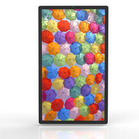 Écran LCD led mural pour l'extérieur, 55, 65, 75, 86 ip66, signalisation numérique