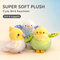 Mini jouets en peluche Grue à griffes de gros d'usine avec porte-clés pour distributeur automatique