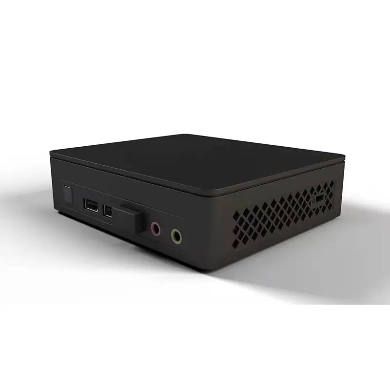 Nouveau modèle d'usine MINI PC Celeron Core Mini Pc NVM SSD Win-dows 10 Pro et Linux ordinateur de bureau Mini Pc