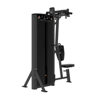 TZFITNESS Commercial Pin Loaded Pec Fly Rear Delt Machine Équipement de gymnastique Entraîneur de force pour l'exercice pectoral et deltoïde