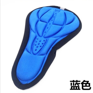 Housse de selle de vélo Yahuazuodian 3D confortable rouge bleu noir orange unisexe pour adultes, accessoires de cyclisme - Product Image 4
