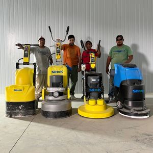 Lucidatrice per Calcestruzzo e Terrazzo Epossidico Monofase 4KW, Levigatrice per Pavimenti in Calcestruzzo in Vendita - Product Image 5