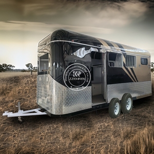 Australia Estándar DE LUJO Con Cama 2 Flotador Nuevo Diseño Carros Remolque de Carro de Caballos - Product Image 2