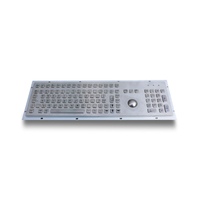 Clavier industriel à membrane, en acier inoxydable, 4x4, clavier métallique robuste, anti-vandalisme, personnalisé, pièces