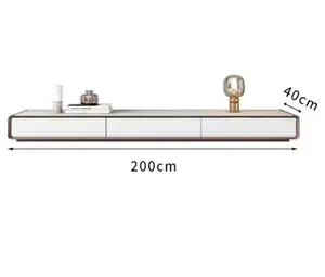 モダンデザインTVスタンド木製モダンTVショーケーススタンドリビングルーム家具用キャビネット