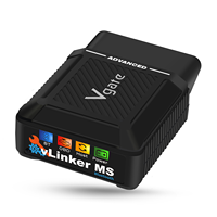 Vgate VLinker MS Bluetooth OBD2 Alat Pemindai Mobil untuk IPhone/iOS Android & Windows Mendukung Berbagai Protokol CAN