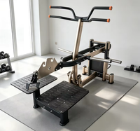 Machine à Squat Multifonctionnelle en Acier pour l'Entraînement de la Force des Jambes et les Exercices à Charge de Plaques – Équipement de Musculation pour Salle de Sport