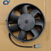 Kipas Brushless SPAL 12V Performa Tinggi Pengganti OEM Kipas SPAL untuk Pendingin Radiator Truk dan Bus