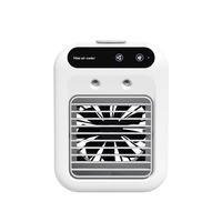 Ventilateur de refroidissement portable pour animaux de compagnie avec pulvérisation de brume, ventilateur d'air frais pour chats et chiens, rechargeable par USB, appareil de refroidissement estival