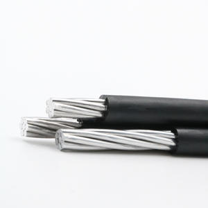 Usine personnalisée 2X10mm2 <span class=keywords><strong>2X16mm2</strong></span> 2X25mm2 câbles conducteurs en aluminium câbles électriques câble groupé aérien ABC - Product Image 3