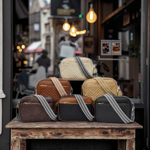 Nhà Máy bán hàng trực tiếp tùy biến PU da vuông Messenger Túi không thấm nước giản dị Crossbody phong cách cho mua sắm - Product Image 4