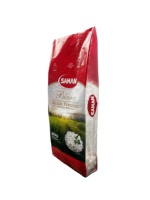 Sac tissé en PP laminé BOPP de qualité alimentaire, imprimé sur mesure, avec fond cousu, pour l'exportation de riz blanc de première qualité