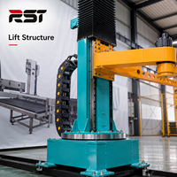 Robot articulé monté sur colonne avec moteur de boîte de vitesses PLC pour applications de palettisation et de depalettisation entièrement automatiques de sacs