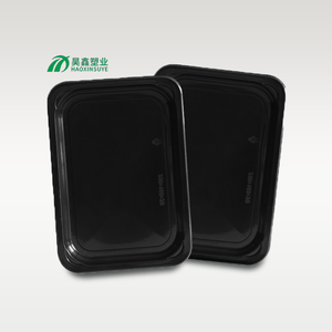 Agricoltura per uso alimentare PP plastica usa e getta nero vassoio per stoviglie uova carne frutta imballaggio per animali domestici/PP vassoio Blister - Product Image 1