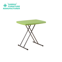 SK-ZDZ-H001 multifonctionnelle petite table pliante compacte portable réglable personnelle pliable