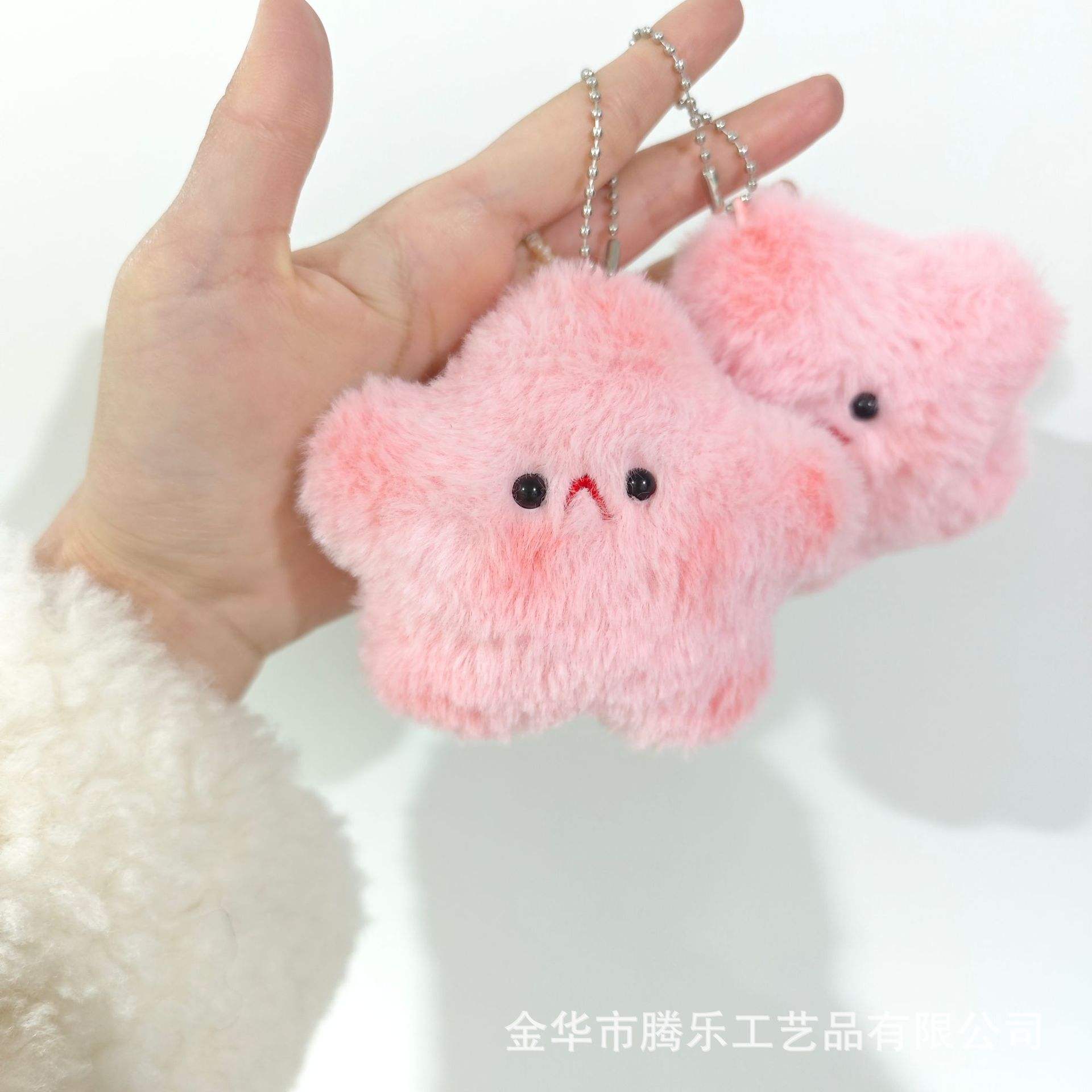 Hand-made pink cherry blossoms 10cm