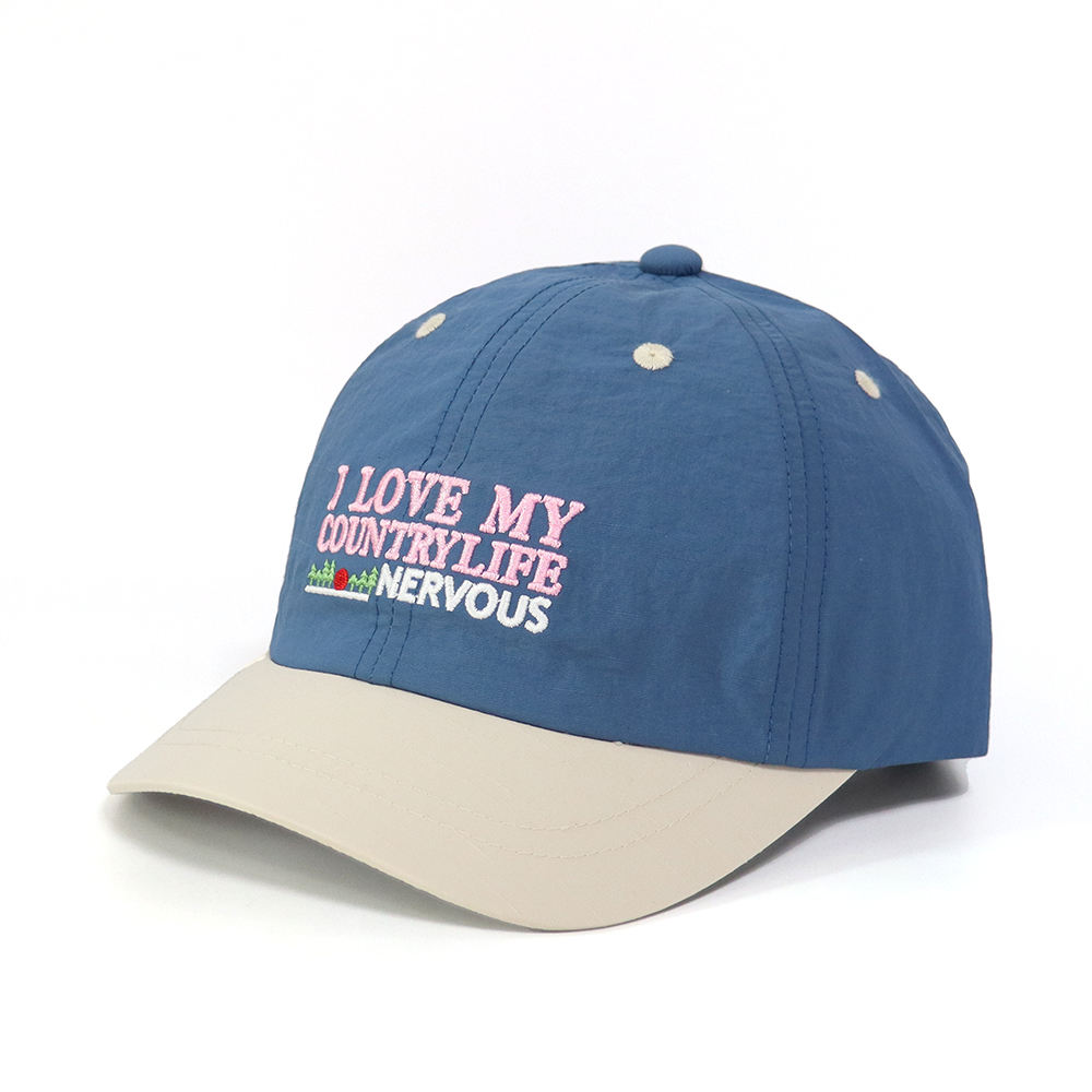 สีเบจ + น้ำเงิน