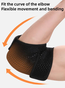 Protège-coudes de sport personnalisé pour le printemps, élastique, réglable, respirant, antidérapant, durable, avec fermeture auto-agrippante - Product Image 3