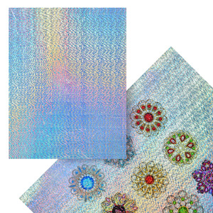 Feuilles de papier autocollant imprimables format A4 autocollant holographique personnalisé papier vinyle étiquette cosmétique étanche - Product Image 3