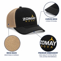 Gorra Trucker Vintage Personalizada, Malla Transpirable, 6 Paneles, Ajustable, para Exteriores, Fabricante, Venta al Por Mayor, MOQ Bajo