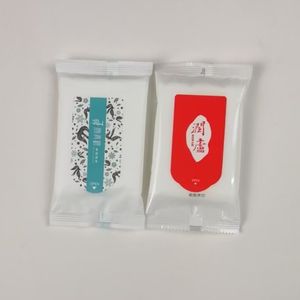 工厂定制环保湿巾5件套小订单酒店餐饮广告展览婚礼清洁湿巾 - Product Image 2
