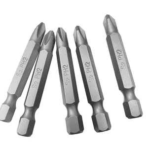 Good Quality Strength And Hardness S2 Industrial Grade Screwdriver Head PH1 PH2 PH3 Multiple Models Of Screwdrivers Bit