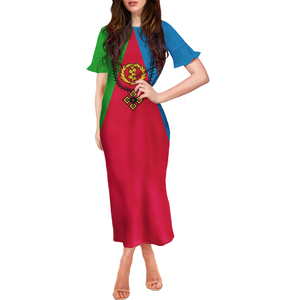 slim fit dress slacks Ethiopian Eritrean Habesha Grey Chiffon Dress main image 0