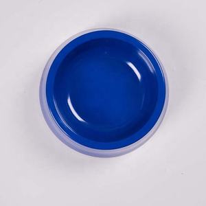Penjualan Baru Perlengkapan Mangkuk Makan Anjing Melamin Biru Oranye Perlengkapan Makan Hewan Peliharaan Mewah Modern untuk Hewan Peliharaan - Product Image 6