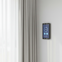 Nouveau 2026 – Écran IPS 5,5'' Android 14 – Panneau de commande tactile intelligent électrique avec Wi-Fi pour garage, maison, hôtel et camping-car