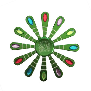 New Cầu Vồng Kẽm Hợp Kim Kim Loại <span class=keywords><strong>Fidget</strong></span> <span class=keywords><strong>Spinner</strong></span> 42G Tốc Độ Cao Căng Thẳng Cứu Trợ <span class=keywords><strong>Spinner</strong></span> Cho 14 Năm & lên - Product Image 1