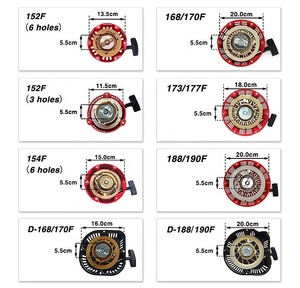 Moteur à essence 154F Et 950 168F, pièces de moteur, démarreur de recul pour 177F - Product Image 5