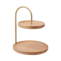Plateaux décoratifs en bois de noyer noir double face faits à la main de luxe pour table basse de salon, utilisation domestique