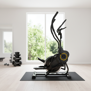 Appareil <span class=keywords><strong>elliptique</strong></span> silencieux à faible impact de structure compacte pour débutants, idéal pour les programmes d'entraînement à domicile - Product Image 5