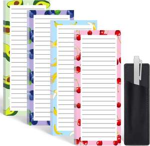 OEM Wholesale Tear Off Writable Thick <b>Paper</b> Magnetic Memo Pad Shopping List Notepad Refrigerator Note Pad for <b>Kitchen</b> - Product Image 1