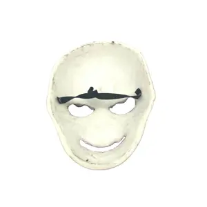 Cosplay Anime Skeleton Girl Image Masquerade puntelli forniture Eva White Fox animal Pu Leather Material Mask Party Mask