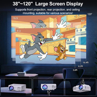 Vente flash - Équipements de présentation - Projecteur portable - Mini projecteur - Projecteurs Android - Vidéo - Projecteur intelligent portable 4K