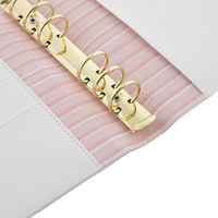 Lot de pinces spirales métalliques pour classement, attaches de haute qualité, écologiques, finition nickel brillant