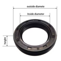 Joint d'étanchéité en caoutchouc pour fourche avant, haute qualité, couleur personnalisée, NBR Silicone FKM EPDM 20/25*35*7 Fs80 V80 Chine, service 24/7
