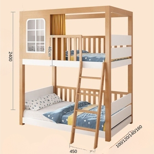 Litera inteligente de primera calidad con almacenamiento integrado y elementos de madera, cajones de almacenamiento y compartimentos laterales incluidos - Product Image 6