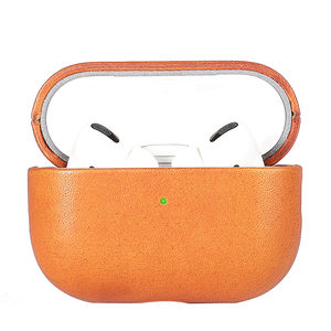 YUBO cuir haute qualité <span class=keywords><strong>AirPods</strong></span> étui cheval étui en cuir pour <span class=keywords><strong>AirPods</strong></span> <span class=keywords><strong>Pro</strong></span> 2 gros cuir étui pour écouteurs couverture - Product Image 3