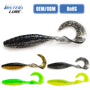 เหยื่อปลอม <span class=keywords><strong>MISTER</strong></span> LURE ขนาด 16 ซม. น้ำหนัก 23 กรัม สำหรับตกปลาแซนเดอร์ ปลาเทราต์ เหยื่อผิวน้ำชนิดนิ่ม ทำจาก PVC หางงอ - Product Image 1