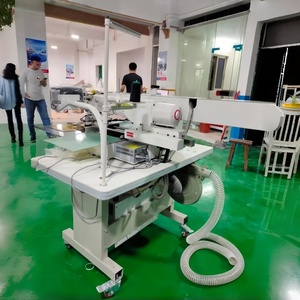 เครื่องเย็บเสื้อโปโลแบบอัตโนมัติ Golden Choice พร้อมระบบเลเซอร์<span class=keywords><strong>เชื่อม</strong></span>กระเป๋าเสื้อ รุ่นใหม่ สำหรับเย็บกระเป๋าเสื้อแบบปิดด้านหน้า - Product Image 3