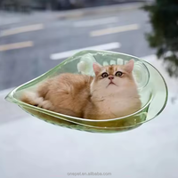 Motif solide nid de chat forte ventouse fenêtre lit perchoir hamac pour tous les murs-chat lit grotte pour petits animaux et chiens