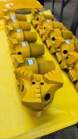 Forets diamantés FineDrill 133 mm à 3 ailettes PDC, certifiés CE, fabrication chinoise, pour forage de roches dures et de puits d'eau