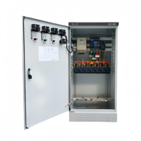 Armoire de distribution industrielle personnalisée à basse tension avec interrupteur principal, coffret de commande ATS, boîtier de commande d'alimentation, panneau électrique