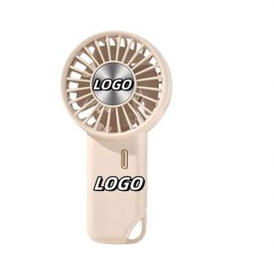 พัดลมมือถือขนาดเล็ก X418 Is-m118ab แบบพกพา พร้อมแบตเตอรี่แบบชาร์จได้ 800mAh วัสดุพลาสติก รับทำโลโก้ตามสั่ง - Product Image 1